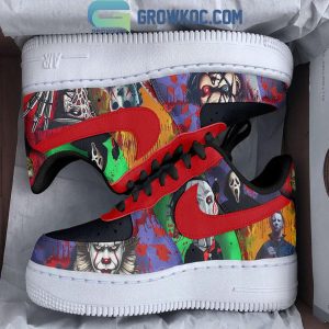 Horror Movies Club In Halloween Air Force 1 Shoes