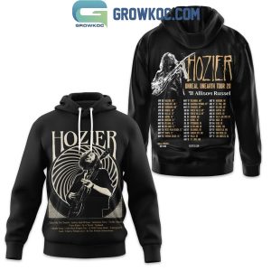 Hozier Unreal Unearth Tour 2024 Tracklist And Schedule Hoodie T-Shirt