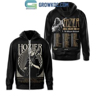 Hozier Unreal Unearth Tour 2024 Tracklist And Schedule Hoodie T-Shirt