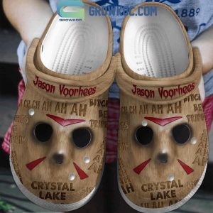 Jason Voorhees Crystal Lake Halloween Crocs Clogs