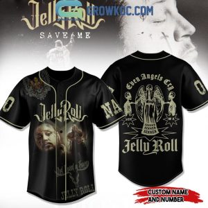 Jelly Roll Even Angels Cry Sinner Personalized Baseball Jersey