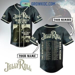 Jelly Roll Ready For The Beautifully Broken Tour 2024 Personalized Baseball Jersey