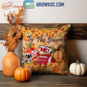 Kansas City Chiefs Football Welcoming Fall Season Personalized Pillow