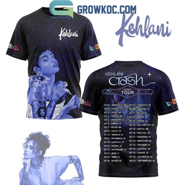 Kehlani Crash Tour 2024 US Schedule Hoodie T Shirt