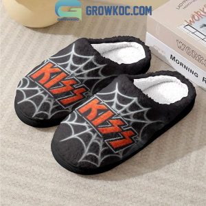 Kiss Rock And Roll All Nite Fleece House Slipper