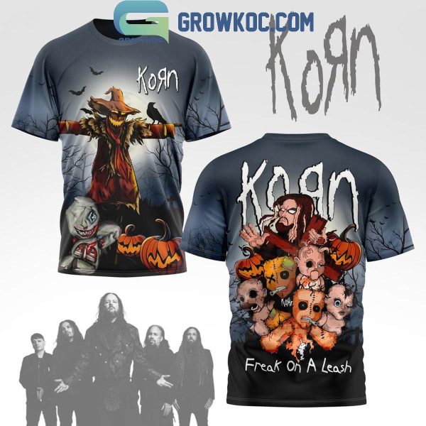 Korn Freak On A Leash In Fall Season Hoodie T-Shirt