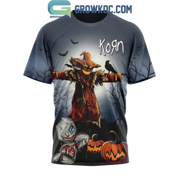 Korn Freak On A Leash In Fall Season Hoodie T-Shirt