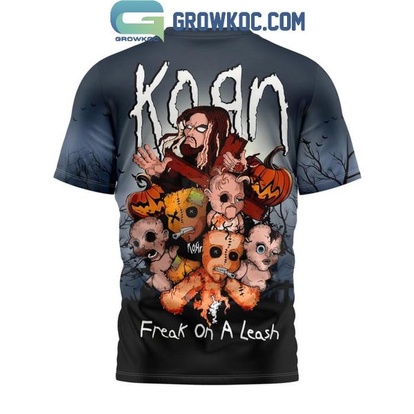 Korn Freak On A Leash In Fall Season Hoodie T-Shirt