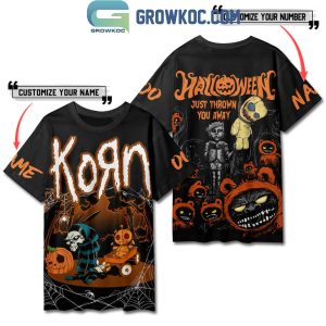 Korn Halloween Just Thrown Away Personalized Hoodie T-Shirt