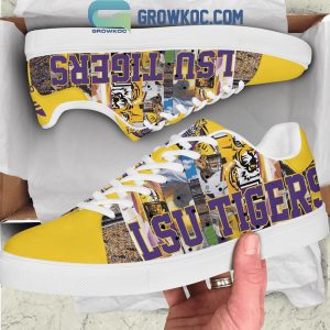 LSU Tigers The Cheering Fans In The Stadium Stan Smith Shoes