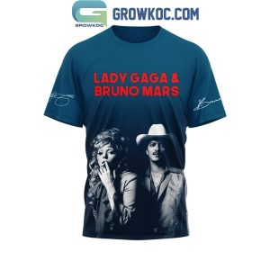 Lady Gaga Bruno Mars New Single 2024 Die With A Smile Hoodie T-Shirt