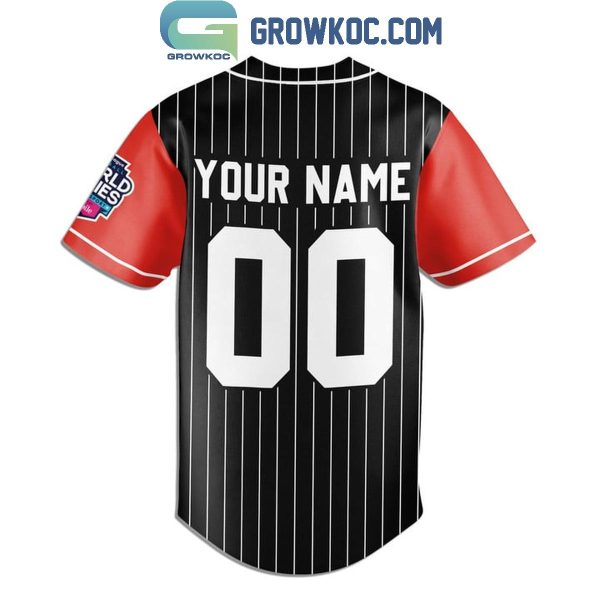 Metro Little League World Series Personalized Baseball Jersey