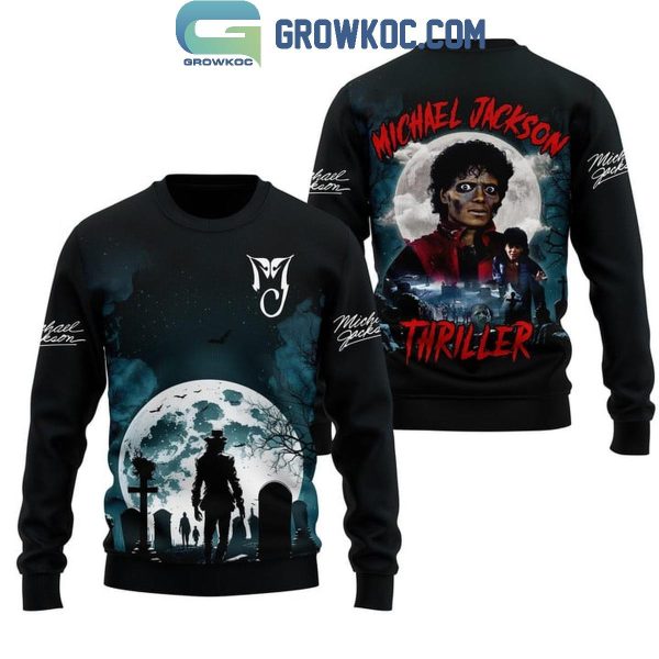 Michael Jackson Thriller Celebrating Halloween Hoodie T Shirt