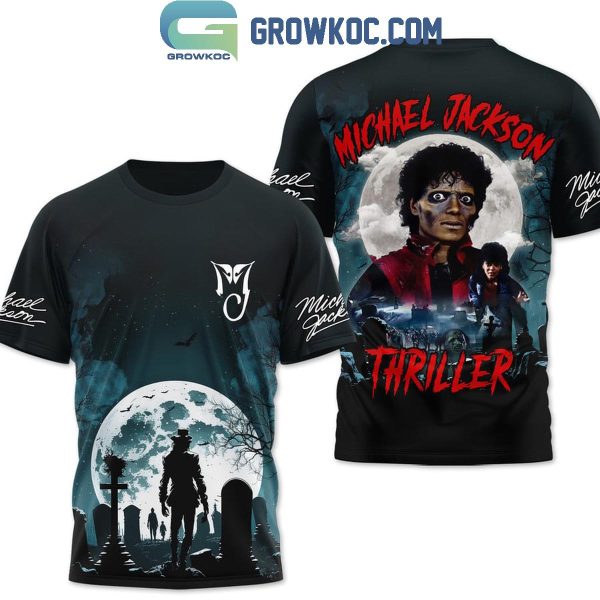 Michael Jackson Thriller Celebrating Halloween Hoodie T Shirt