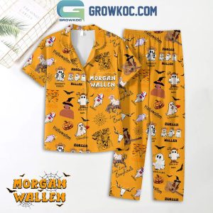 Morgan Wallen Sand In My Boot Halloween Polyester Pajamas Set