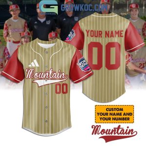 Mountain Little League World Series Personalized Baseball Jersey