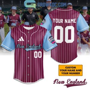 New England Little League World Series Personalized Baseball Jersey