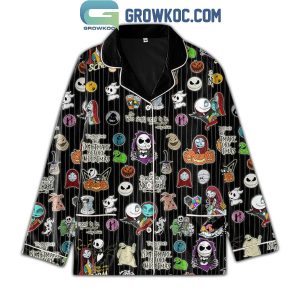 Nightmare Before Christmas Welcome Polyester Pajamas Set