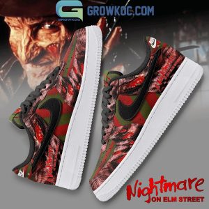 Nightmare On Elm Street True Horror Movie Air Force 1 Shoes