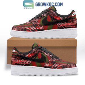 Nightmare On Elm Street True Horror Movie Air Force 1 Shoes