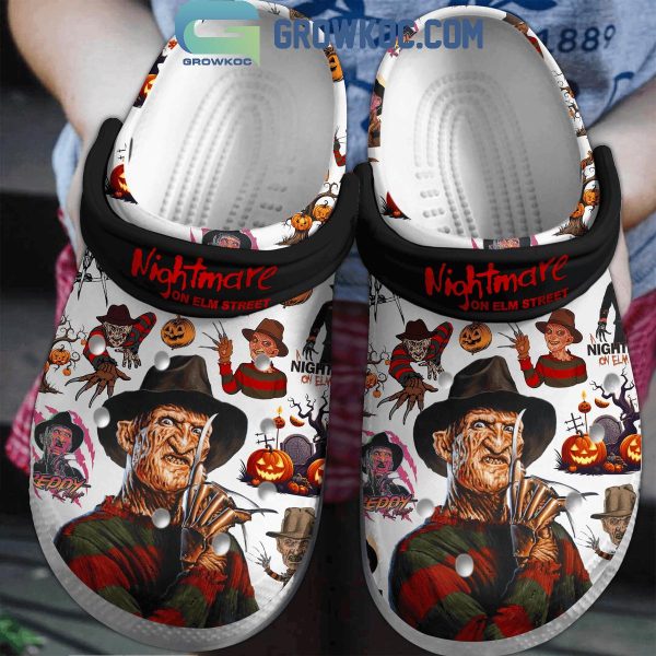 Nightmare On Elm Street With Freddy Crocs Clogs