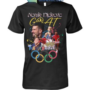 Novak Djokovic GOAT Olympic Paris 2024 T Shirt