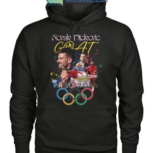 Novak Djokovic GOAT Olympic Paris 2024 T Shirt