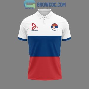 Novak Djokovic Olympic Paris Serbia Team Wins Gold Polo Shirt