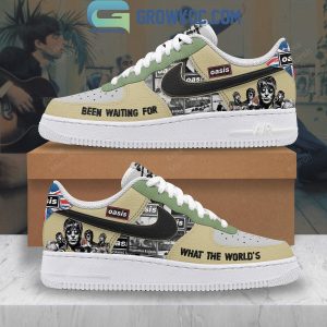 Oasis What The World’s Been Waiting For Air Force 1 Shoes