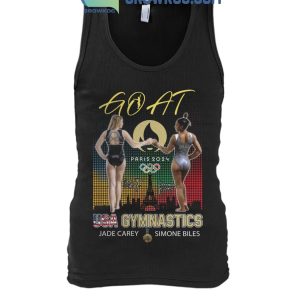 Olympic Paris 2024 Jade Carey And Simone Bile USA Gymnastics T-Shirt