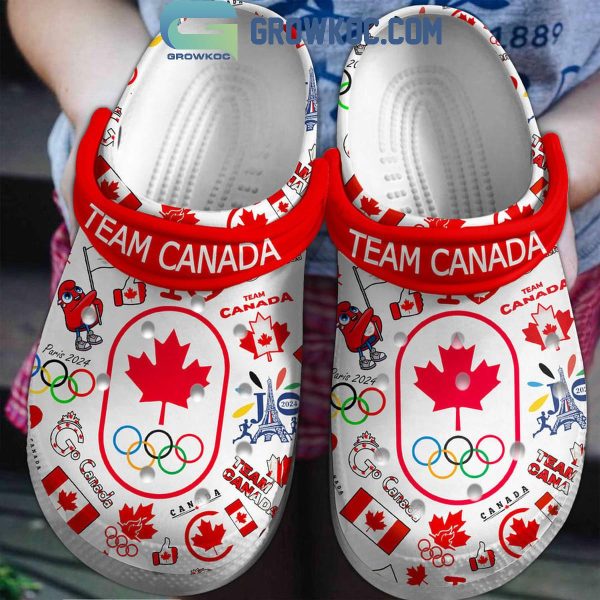 Olympic Paris 2024 Team Canada Crocs Clogs