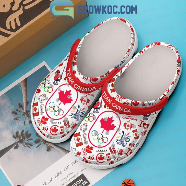 Olympic Paris 2024 Team Canada Crocs Clogs