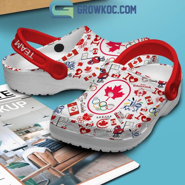 Olympic Paris 2024 Team Canada Crocs Clogs