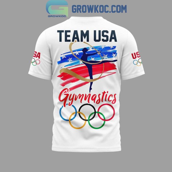 Olympic Paris 2024 US Gymnastics Go Team Hoodie T Shirt