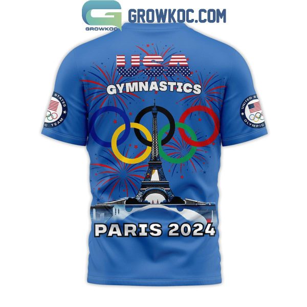 Olympic Paris 2024 US Gymnastics Simone BilesThe GOAT Hoodie T Shirt