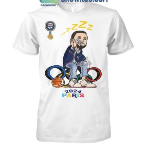 Stephen Curry Olympic Paris 2024 USA Basketball Gold Sweet Dream T-Shirt