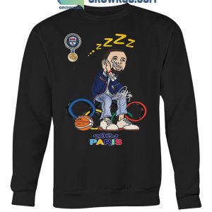 Stephen Curry Olympic Paris 2024 USA Basketball Gold Sweet Dream T-Shirt