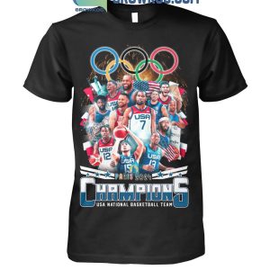 Olympic Winner USA National Basketball Team 2024 T-Shirt