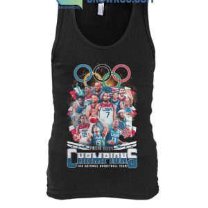 Olympic Winner USA National Basketball Team 2024 T-Shirt