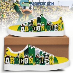 Oregon Ducks Go Duck Sport Team Stan Smith Shoes