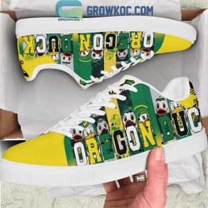 Oregon Ducks Go Duck Sport Team Stan Smith Shoes