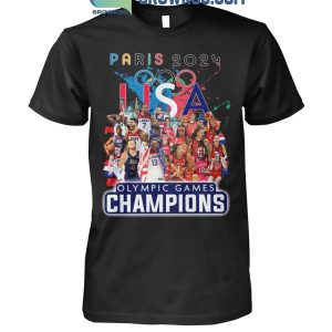 Paris 2024 Olympic Games Champions USA Best Nation T-Shirt