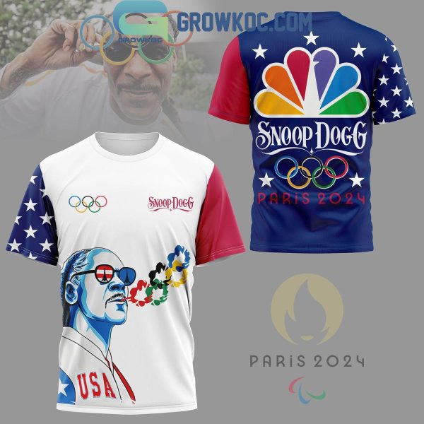 Paris 2024 Olympic Snoop Dogg Rapper Hoodie T Shirt