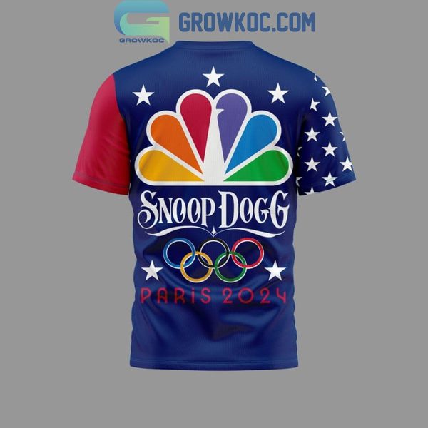 Paris 2024 Olympic Snoop Dogg Rapper Hoodie T Shirt