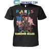 Olympic Paris Goats Katie Ledecky Simone Bile USA Gymnastics T-Shirt