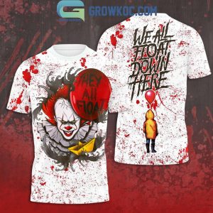 Pennywise Halloween We’re All Floating Down There Hoodie T-Shirt