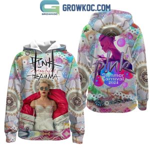 Pink Beautiful Trauma In Summer Carnival 2024 Hoodie T-Shirt