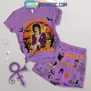 Prince Dance With The Devil T-Shirt Shorts Pants