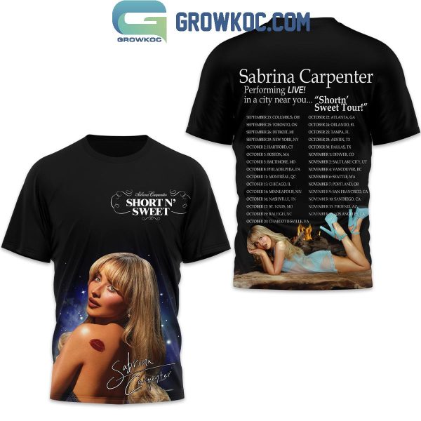 Sabrina Carpenter Performing Live In The City Near You Hoodie T-Shirt