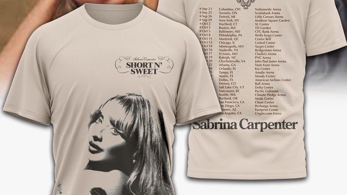 SabrinaCarpenter/SHORT N SWEET 2024 Tシャツ SabrinaCarpenter/SHORT N SWEET 2024 Tシャツ Sabrina